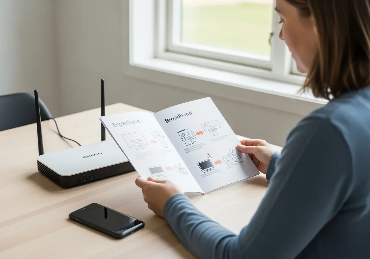 Enkla guider för bredband