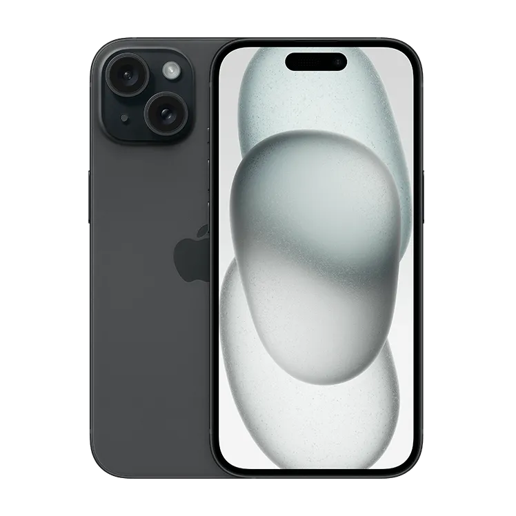 Apple iPhone 15 256GB - Svart Med Abonnemang 36 x 195 SEK