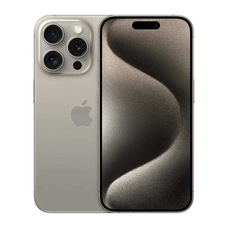 Apple iPhone 15 Pro 128GB - Naturligt titan Med Abonnemang 36 x 195 SEK
