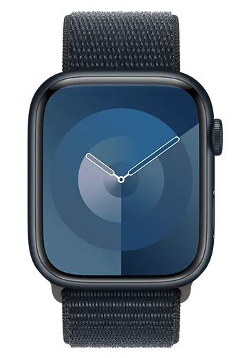 Apple Watch Series 9 4G - Sportloop Svart Med Abonnemang 36 x 200 SEK