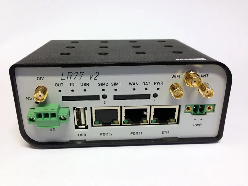 Conel LTE router LR77 Full WIFI plast + power+ant+gps-smaf