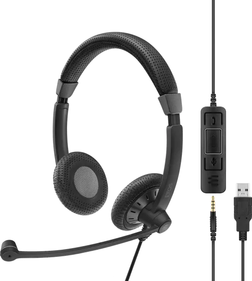 Epos Impact Sc 75 Usb-a Microsoft Teams Svart