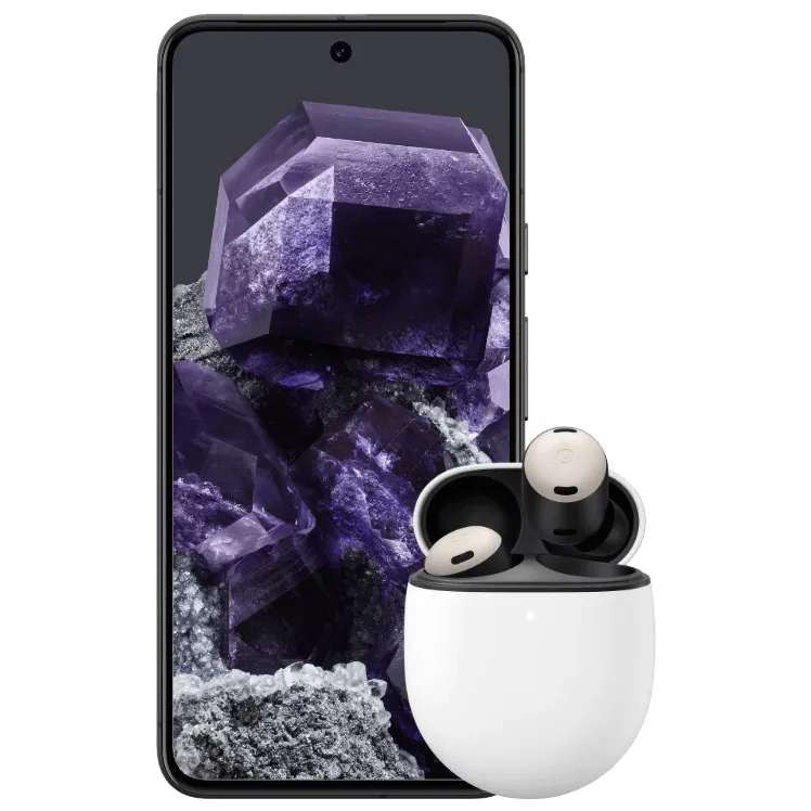 Google Pixel 8 256GB - Svart Med Abonnemang 36 x 195 SEK