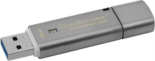 Kingston 8GB USB 3.0 DT Locker+ G3 w/Automatic Data Security