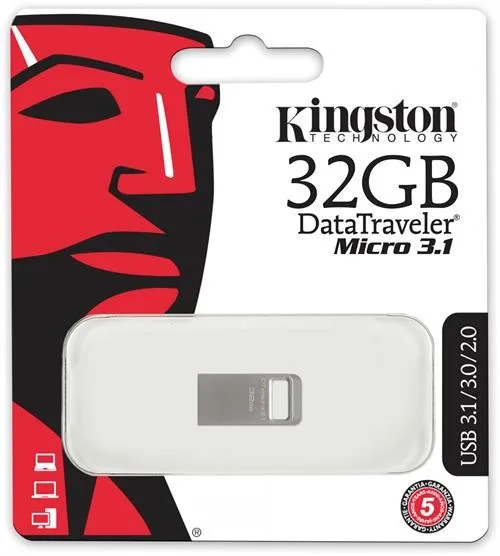 Kingston Data Traveler Micro USB 3.1 Gen 1, 32GB