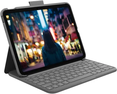 Logitech Slim Folio Ipad 10th Gen Nordisk Grå