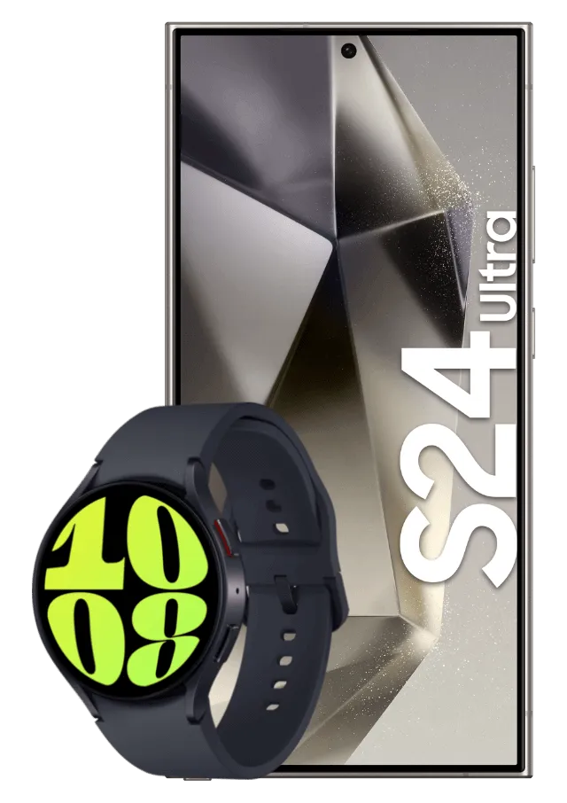 Samsung Galaxy S24 Ultra 256GB - Ljusgrå Med Abonnemang 36 x 195 SEK