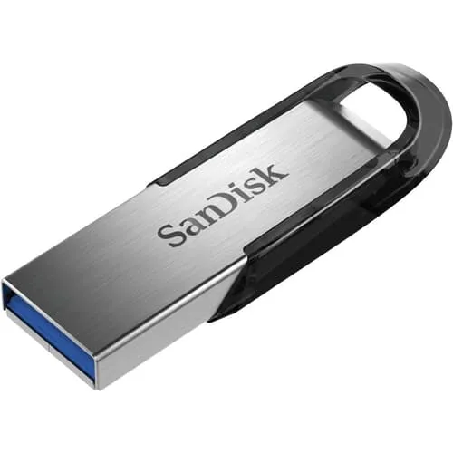 Sandisk Ultra Flair 128gb Usb Type-a Svart, Silver