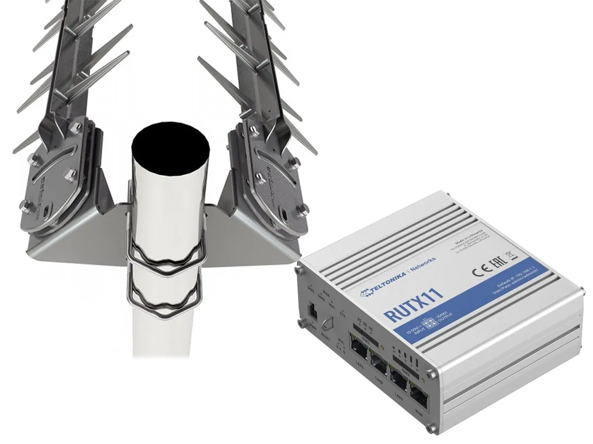 Stabilt mobilt bredband för hemmet, RUTX11 & Riktantenner