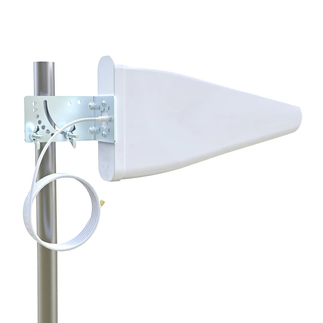 En glad kund provar sin täckningskarta och vill direkt köpa en egen.