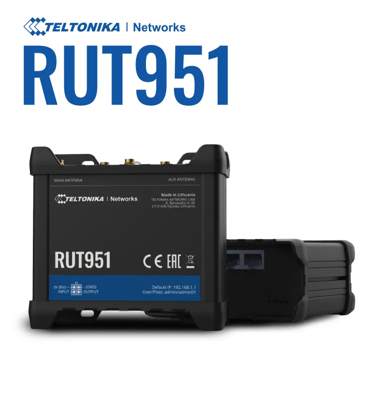 Teltonika RUT951 LTE 3G/4G router with dual SIM