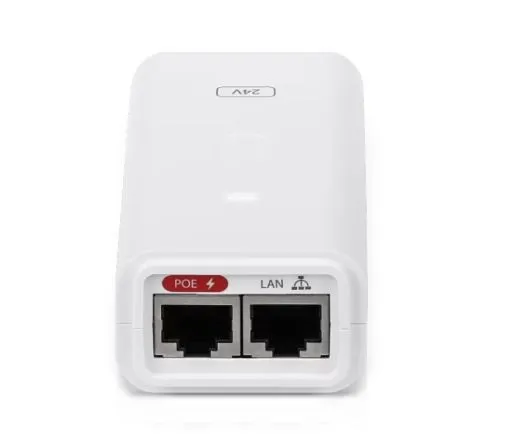 Ubiquiti PoE- (Power over ethernet) injektor 24VDC 12W 0.5A Gigabit Port