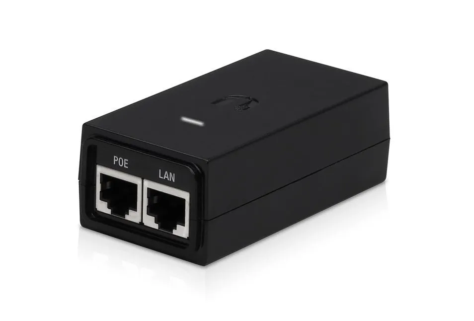 Ubiquiti PoE- (Power over ethernet) injektor 24VDC 12W 0.5A