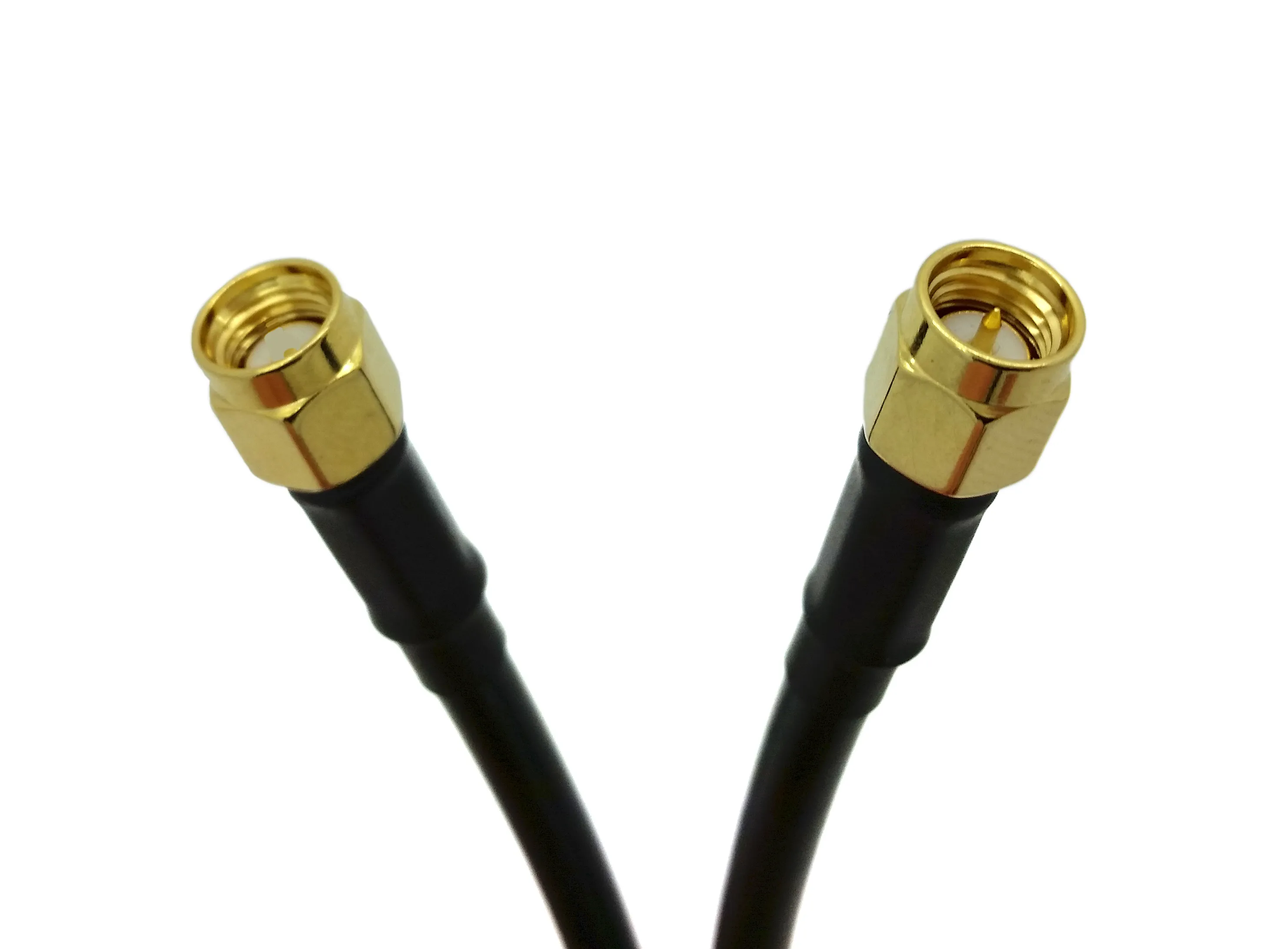 WLAN-kabel SMA-hane till RP-SMA-hane Low-Loss 3m (LMR195)